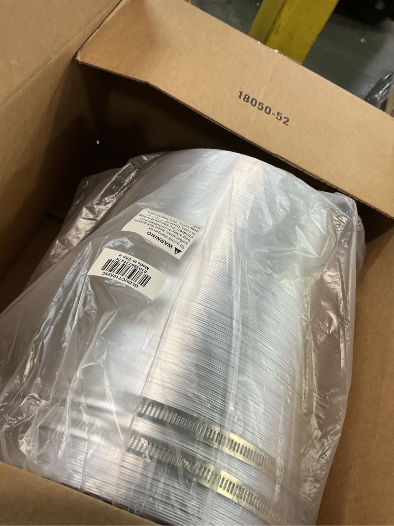 Condition photo showing Good Condition for iPower GLDUCT10X25C Ducting Dryer Vent Hose for HVAC Ventilation with 2 Clamps,Exhaust Blower for Heating Cooling Booster, 10'' X 25', 1-Pack