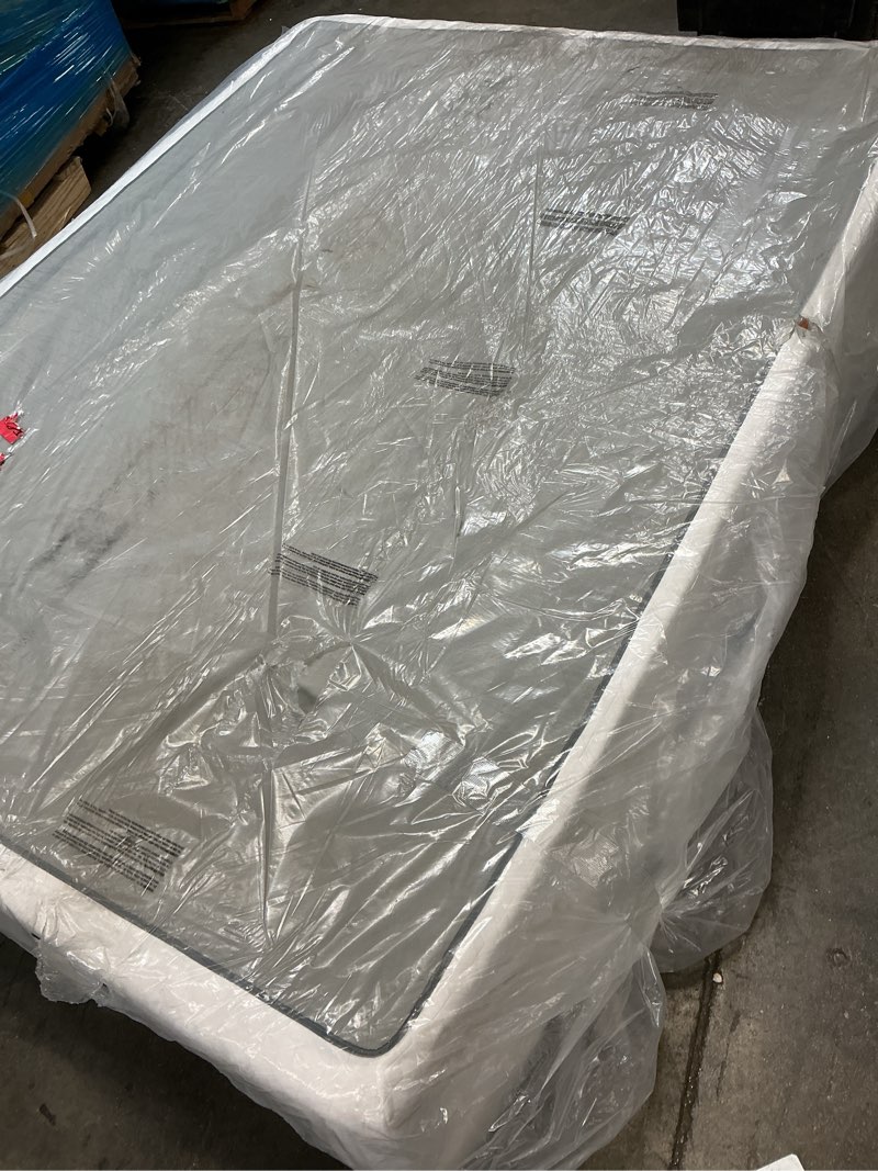 Condition photo showing As Is for novilla queen mattress, 12 inch queen size memory foam with comfort for pressure relief & cool fresh sleep,removable washable cover, medium firm queen 12 inch medium firm