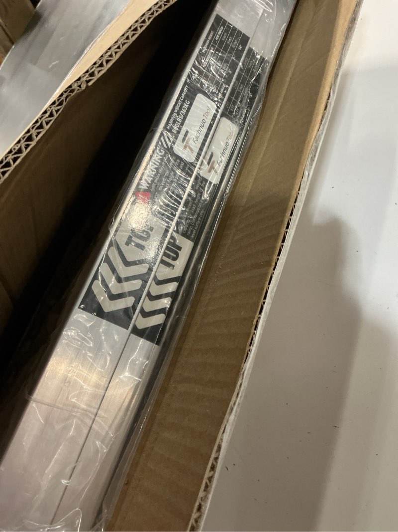 Condition photo showing New/Like New for fachnuo 2 feet portable wheelchair ramp, non-skid aluminum handicap ramps with handle, folding threshold wheel chair ramp for home steps, stairs, entry, doorways, applicable height 2-6 inches aluminum 2ft(using height 2-6'')