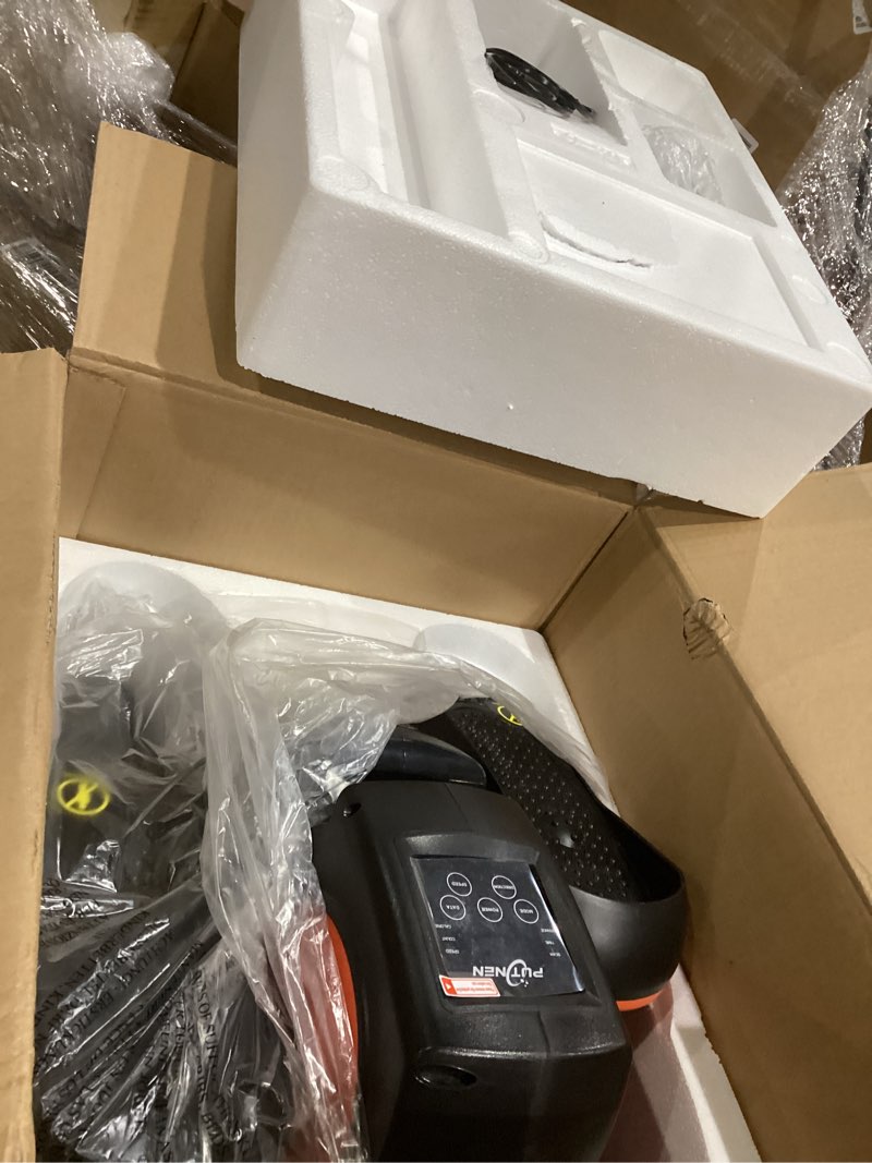 Condition photo showing Good Condition for Under Desk Elliptical Machine, Electric Elliptical Leg Exerciser for Seniors with 12 Adjustable, Portable Quiet Elliptical Exercise Machine, Seated Pedal Exerciser with Remote Control