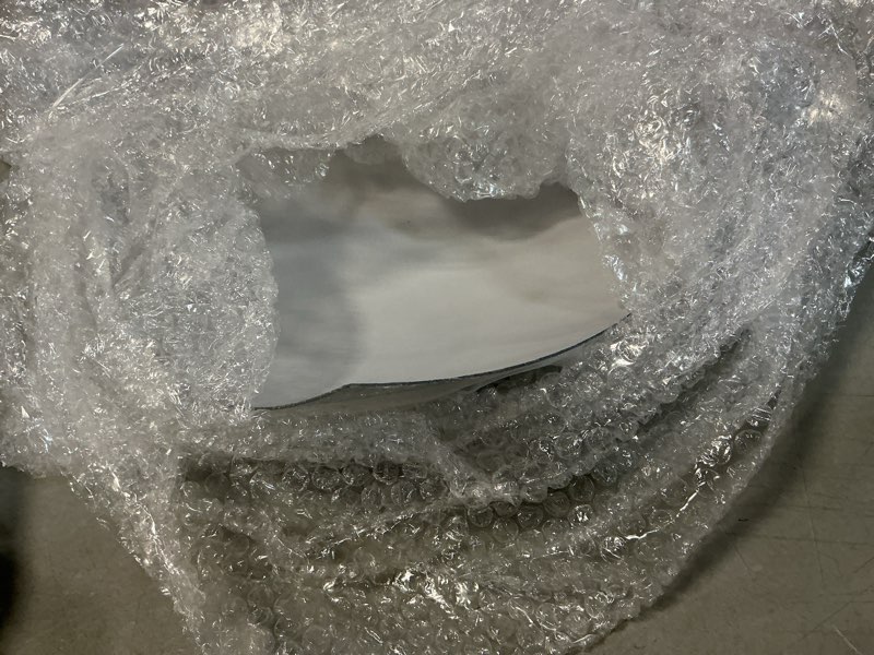 Condition photo showing As Is for Suzile 2 Pieces Quarter Dome Mirror High Viewing Angle Safety Mirror Security Mirror Corner Mirror Acrylic Convex Mirror for Blindspot (26 Inch) 26 Inch 2