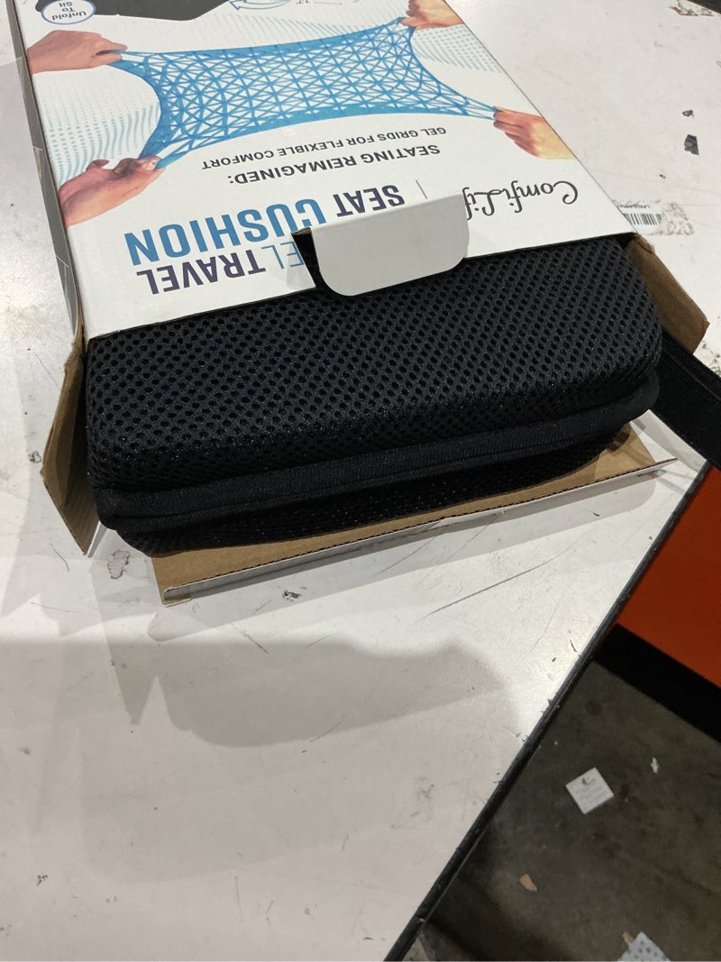Condition photo showing As Is for hvllyan gel seat cushion for long sitting (thick & extra large), gel cushion for wheelchair soft, chair cushion, car seat cushion breathable, for office chair for hip pain