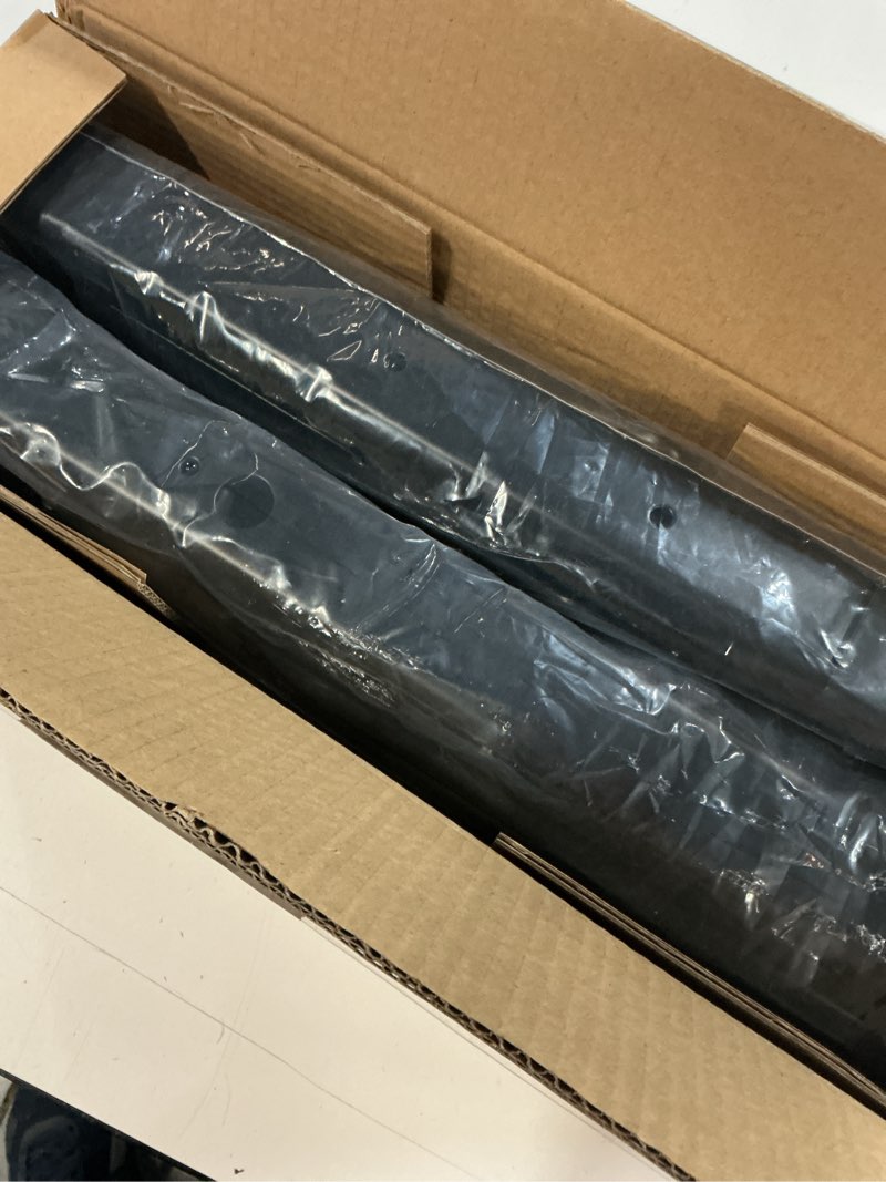 Condition photo showing New/Like New for WALMANN Heavy Duty 18" Folding Shelf Brackets, Wall-Mounted Collapsible Brackets for Workbench/Table, 550 lbs Capacity, Space-Saving Hinges for Garage, Kitchen, Laundry(No Board) 18 Inch