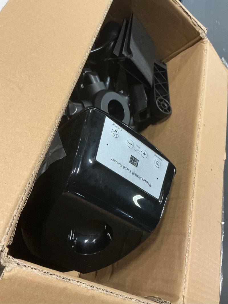 Condition photo showing As Is for Facial Steamer, Face Steamer on on Wheels with More Steam, Adjustable Height for Face Steamer Suitable for Personal Home and Professional Personal Care Places?Moisturizing and Hydrating. steamer-01 Large Tray