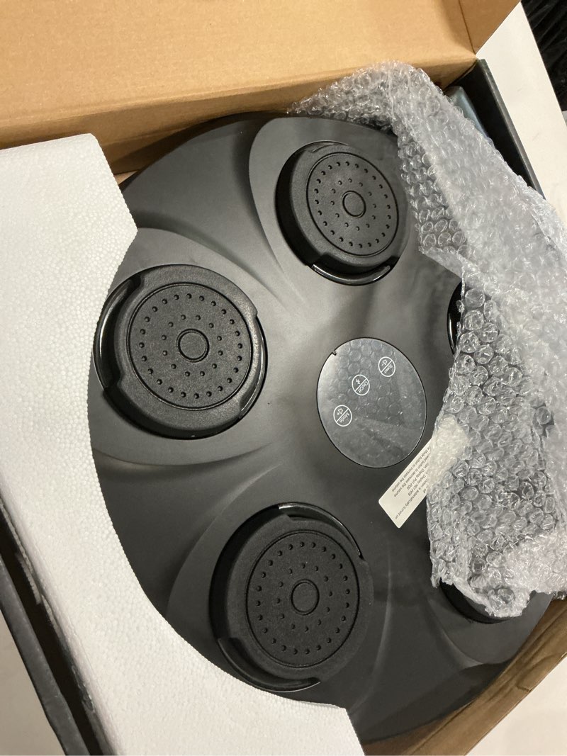 Condition photo showing Good Condition for Music Boxing Machine, Interactive Punching Trainer with Boxing Gloves, Large Size Wall Mounted Electronic Boxing Target for Adults Kids, 9 Modes & 9 Speeds Black