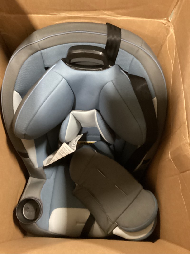 Condition photo showing Good Condition for Safety 1st Grow and Go All-in-One Slim Convertible Car Seat, Rear Facing, 5-40 lbs, Forward Facing (30–65 lbs), High Back Booster Seat 40-100 pounds, Alaskan Blue