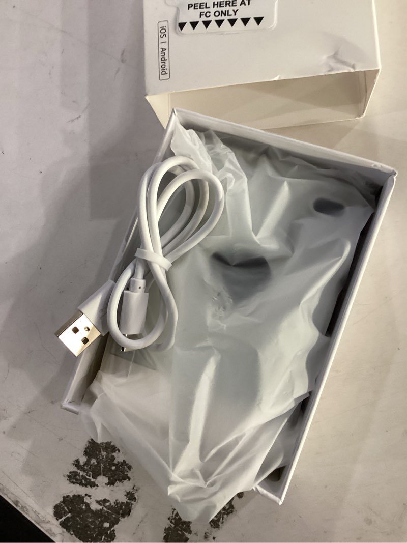 Condition photo showing New/Like New for joysea op1 label maker machine with tape, wireless small label maker bluetooth with multiple templates for home school office organization, thermal sticker printer gray white