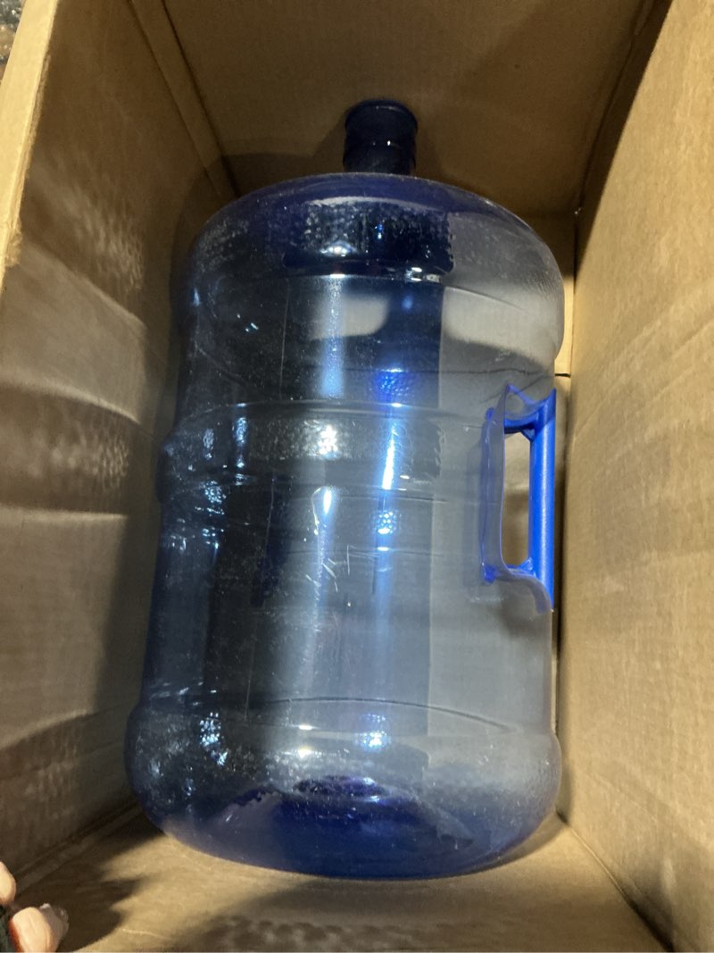 Condition photo showing Good Condition for Brio B.P.A. Free 5 Gallon Plastic Crown Cap Reusable Water Bottle Container BPA