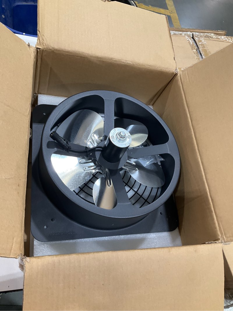 Condition photo showing Good Condition for eco-worthy 50w solar attic fan kit, 50w foldable solar panel and 14" dc fan with 40w motor for roof vent or chicken coop and greenhouse 40w fan+50w solar panel