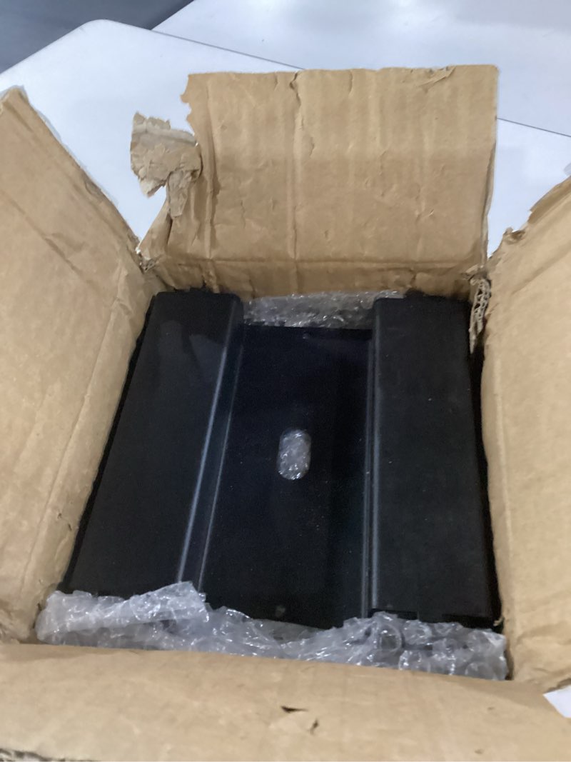 Condition photo showing New/Like New for yeesport 8 pcs 6x6 post bases for concrete, heavy duty steel post brackets with 1" standoff, black coated fence post anchors for deck, porch, patio, pergola, inner size 5.6x5.6