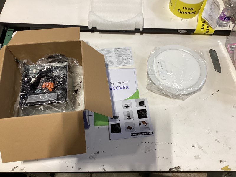 Condition photo showing New/Like New for bathroom exhaust fan with rgb lights, 110cfm/1.0 sones vent fan with 3 color temperatures, 5 adjustable brightness, easy to install, remote control, quiet ventilation fan for bath, shower, attic