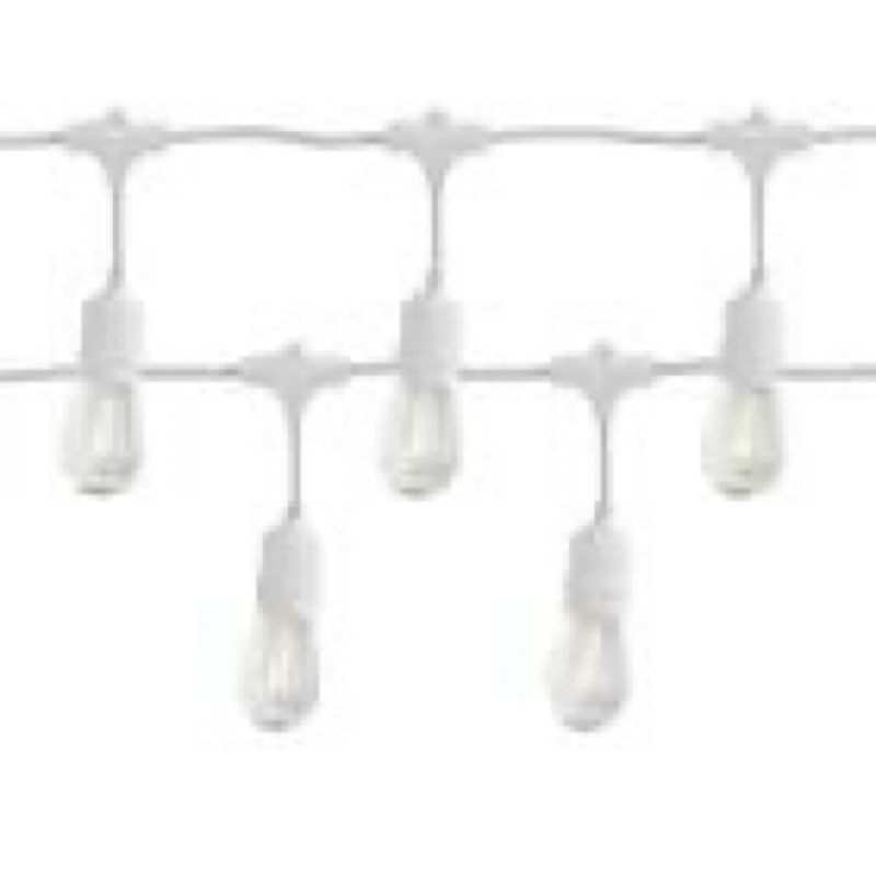 100+ bought last week harbor breeze 24-ft plug-in white indoor/outdoor string light with 12 white