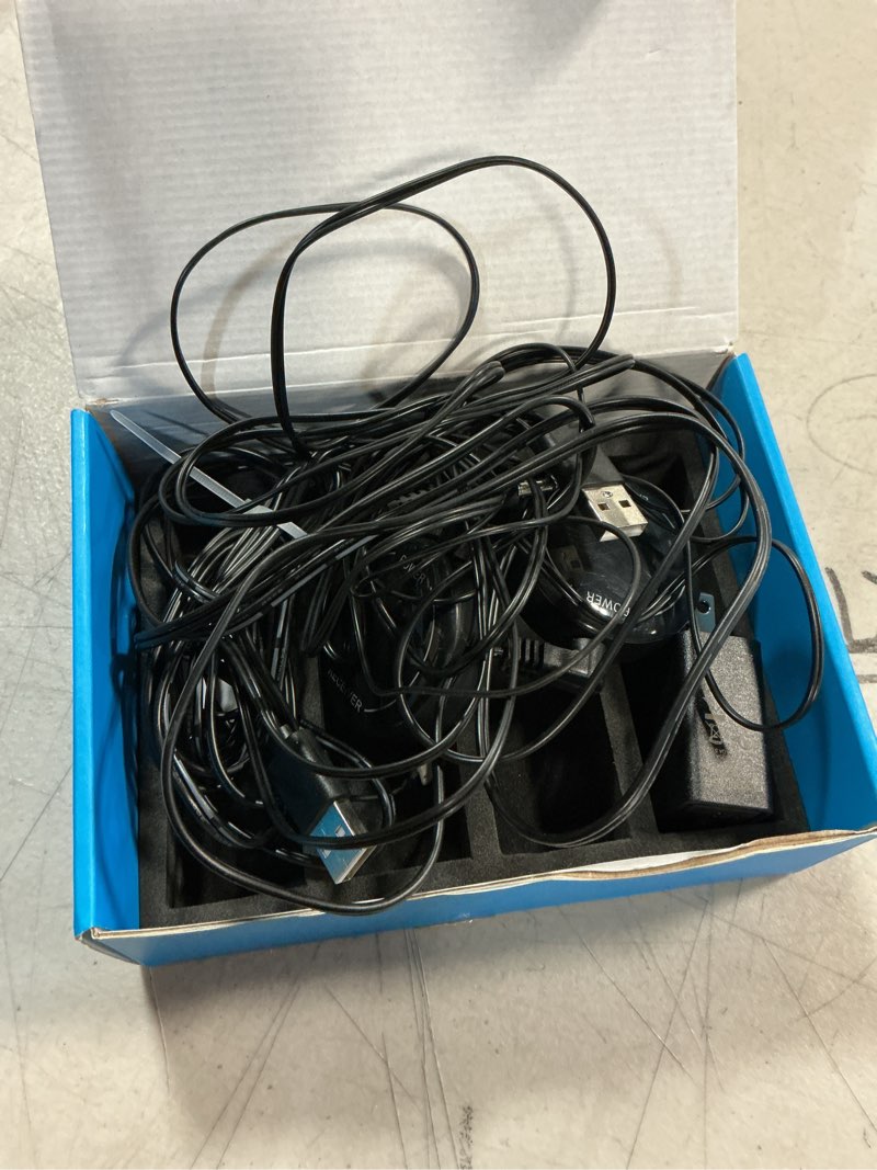 Condition photo showing As Is for fourair infrared wireless ir repeater long range 500 feet and ir remote control extender repeater kit infrared ir extender for expansion (ir emitter and receiver)