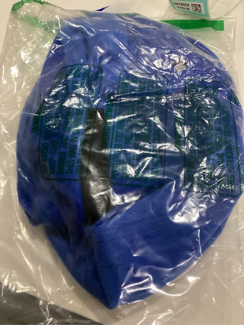 Condition photo showing As Is for BENCMATE Inflatable Dog Cone Collar Alternative, Soft Dog Cone for Small Medium Large Dogs and Cats, Neck Recovery ECollar Donut Collar After Surgery (Large+, Blue) Blue Large+ [Neck:16"-18"]