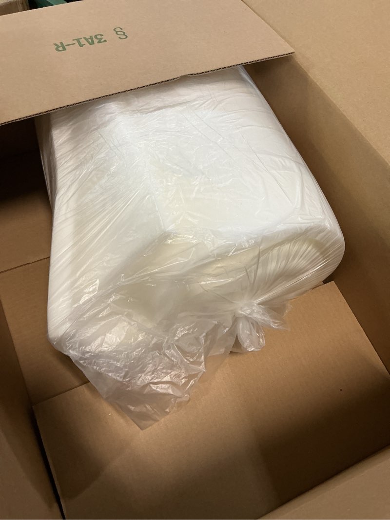 Condition photo showing Good Condition for treaton, 1-inch high density medium firm foam mattress topper, certipur-us certified for superior comfort and support, twin, green