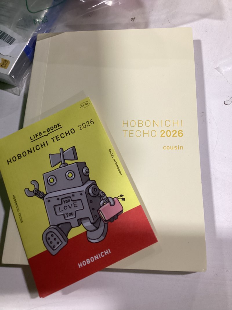 Condition photo showing Good Condition for Hobonichi Techo 2026 Cousin Book – A5, English, Daily, Weekly, Jan Start, Mon Start, Planner