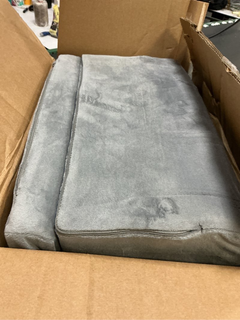 Condition photo showing Good Condition for ROYALAY Leg Elevation Pillows for After Surgery, Adjustable Height Knee Surgery Recovery Equipment, Knee Replacement Recovery Aids for Hip Ankle Pain Relief Patent Pending, Double Leg 29.5inx16inx10in