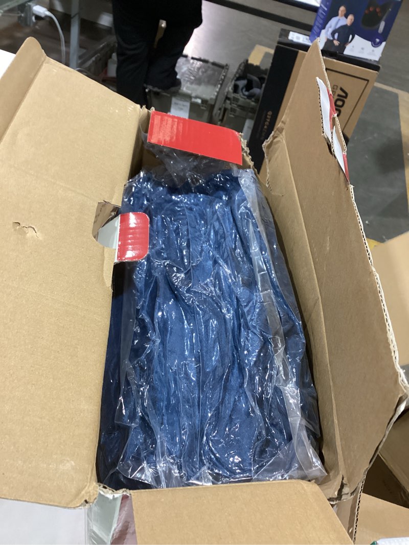 Condition photo showing New/Like New for King Size Heated Blanket 100''X90'' - Fleece Heating Blankets Washable with Dual Controllers with 5 Heating Level & 10 Hour Auto Off, Heated Blankets for Winter, Great Gift Ideas & Machine Washable 06-navy Blue King 100\" x 90\"