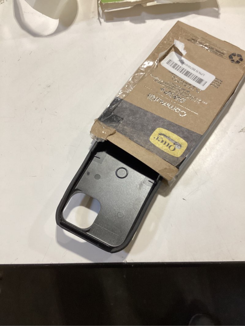 Condition photo showing As Is for OtterBox iPhone 16e, 15, 14, & 13 Commuter Series Case - Black, Slim & Tough, Pocket-Friendly, with Port Protection