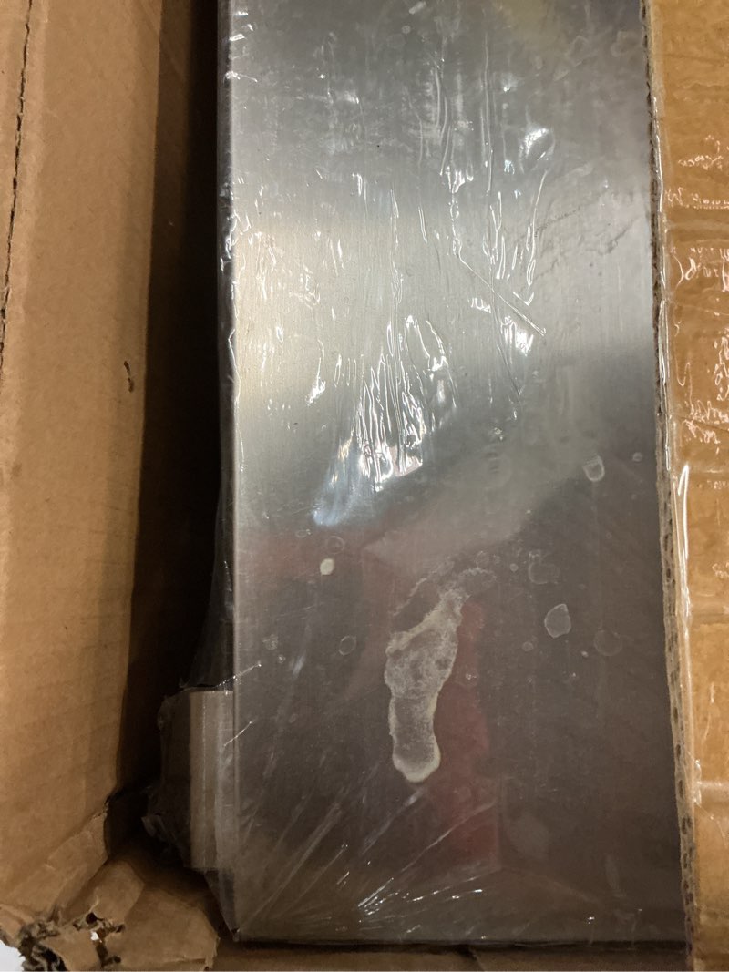 Condition photo showing New/Like New for Lanstics Pizza Topping Station Pizza Storage Container Topping containers with Lids Spoon Condiment Organizers Buffet Containers Set for Restaurant Pizza Sauce Jam Fruit Ingredient Pantry (8 Pans) Stainless 8 Pans