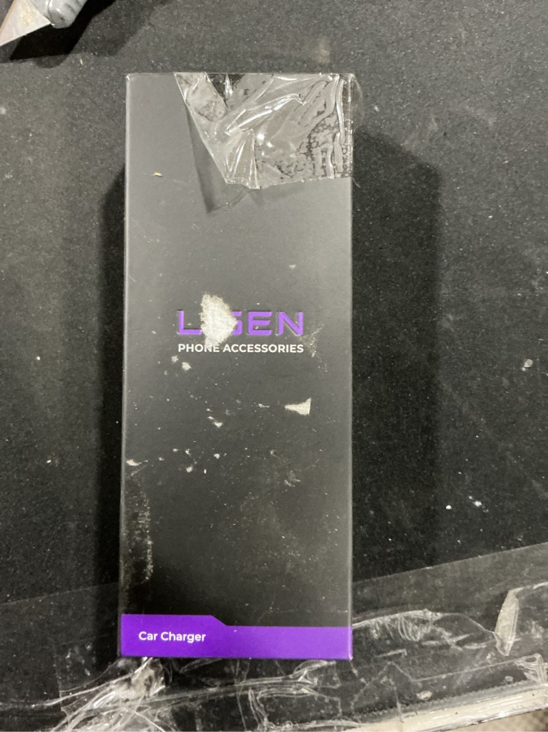 Condition photo showing Good Condition for LISEN Retractable Car Charger, for Gifts for Him Her, Cars Adapter USB C Fast Charger, Car Accessori