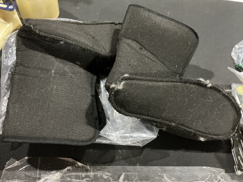 ibasenice Insulated Boot Liners for Men Waterproof Fleece Lined Snow Boot Inserts Warm Winter Shoe L