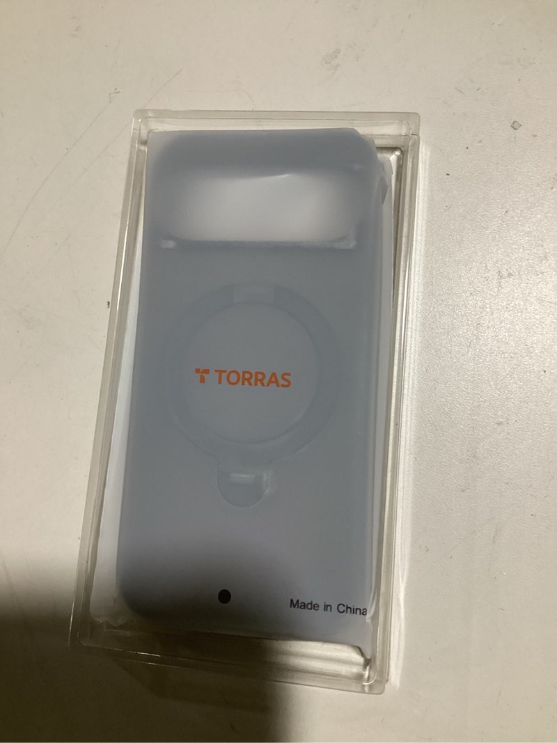 Condition photo showing Good Condition for TORRAS 360°Spin Magnetic Stand for Google Pixel 9 Pro Case/Pixel 9 Case, 12FT Military Protection, Compatible with Magsafe, Shockproof Translucent Slim Pixel 9 Pro Phone Case with Ring Holder, Black Pixel 9 /9 Pro Case Black