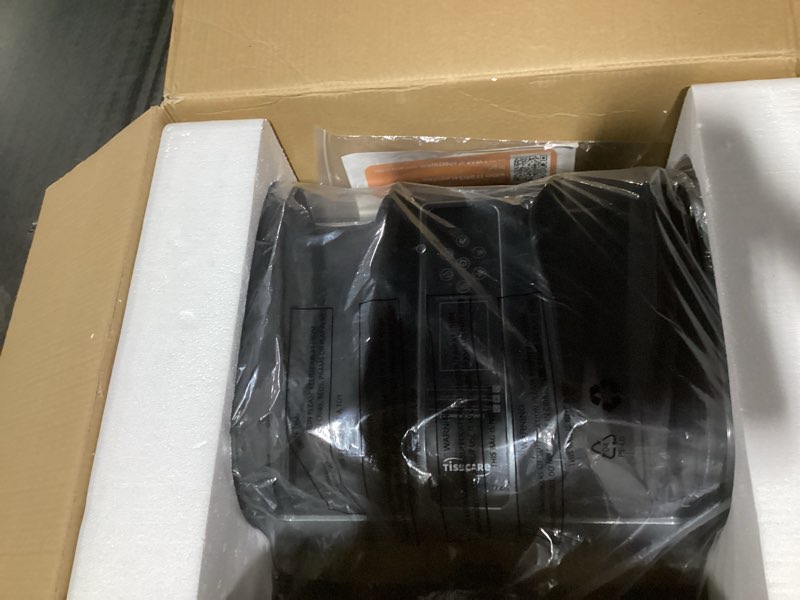 Condition photo showing Good Condition for TISSCARE Foot Massager with Heat: Shiatsu Foot Massager for Plantar Fasciitis,Neuropathy, Circulation and Pain Relief for Foot Calf Gifts for Women and Men Large