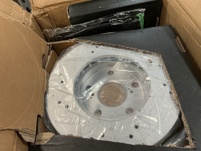 Condition photo showing Good Condition for motorevo front brake rotors kit for camry [2002-2006] geomet coated rotors [10.8in 275mm] app specific [note: size differences-275mm?not 296mm rotors?and 2.4l 3.0l only for 15" wheel] 2002-2006 275mm - 3.0l only for 381mm wheel front