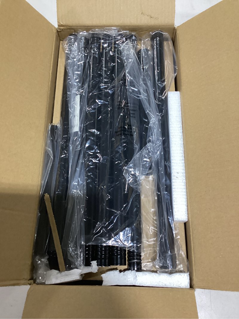 Condition photo showing New/Like New for Skycarper 5 Tier Adjustable Corner Shower Caddy Organizer with Hooks,Rustproof Tension Pole 62-116 Inch, Black