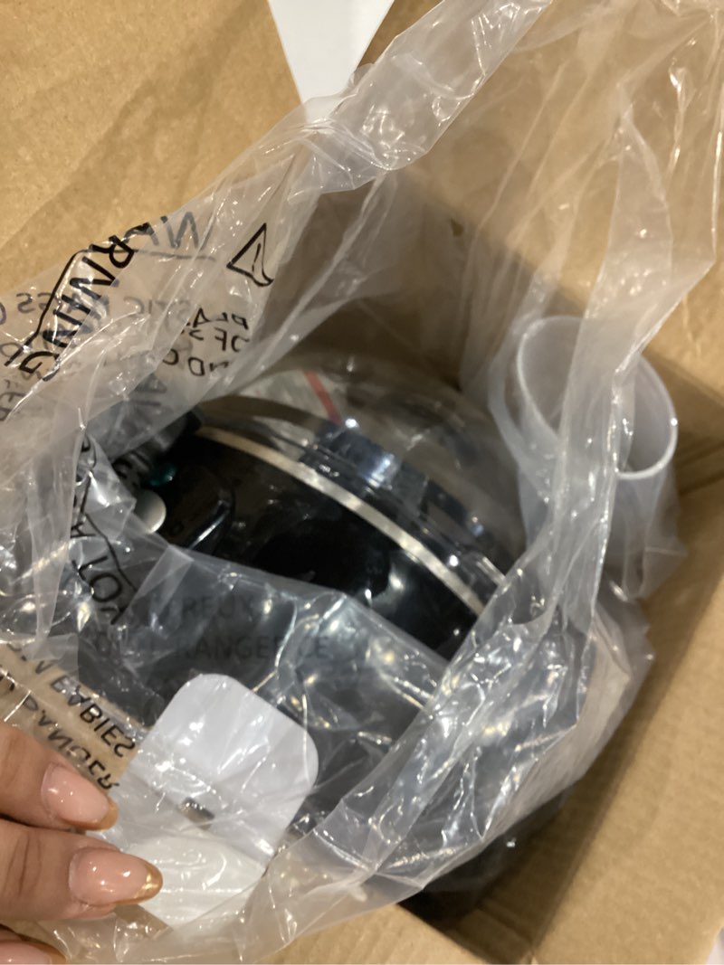 Condition photo showing Good Condition for Dash Rapid Egg Cooker - Boiler, Poacher & Steamer - Includes Measuring & Recipe Guide - Dishwasher Safe - BPA Free - Holds 7 Eggs, Black 7 Eggs Black