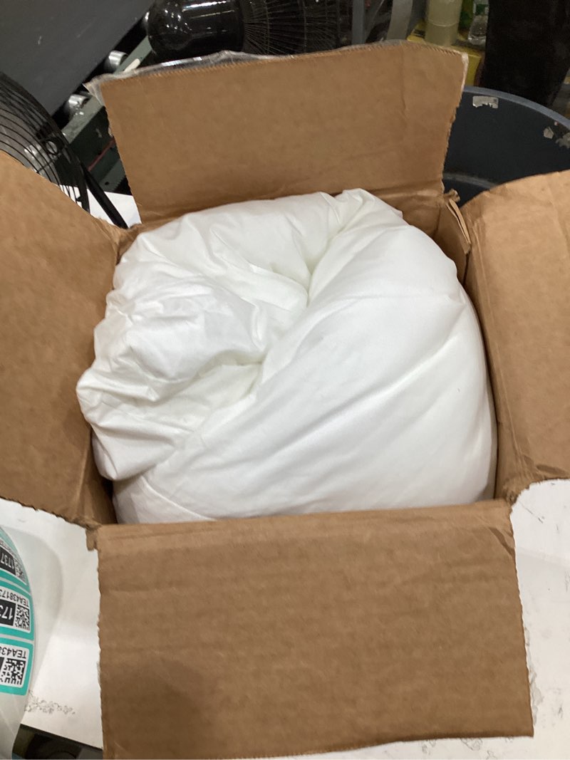 Condition photo showing As Is for casper sleep original cooling pillow, standard size – medium soft feel, down-alternative fill, supports side, back & stomach sleepers, neck pain relief, machine washable standard original cooling pillow single pack