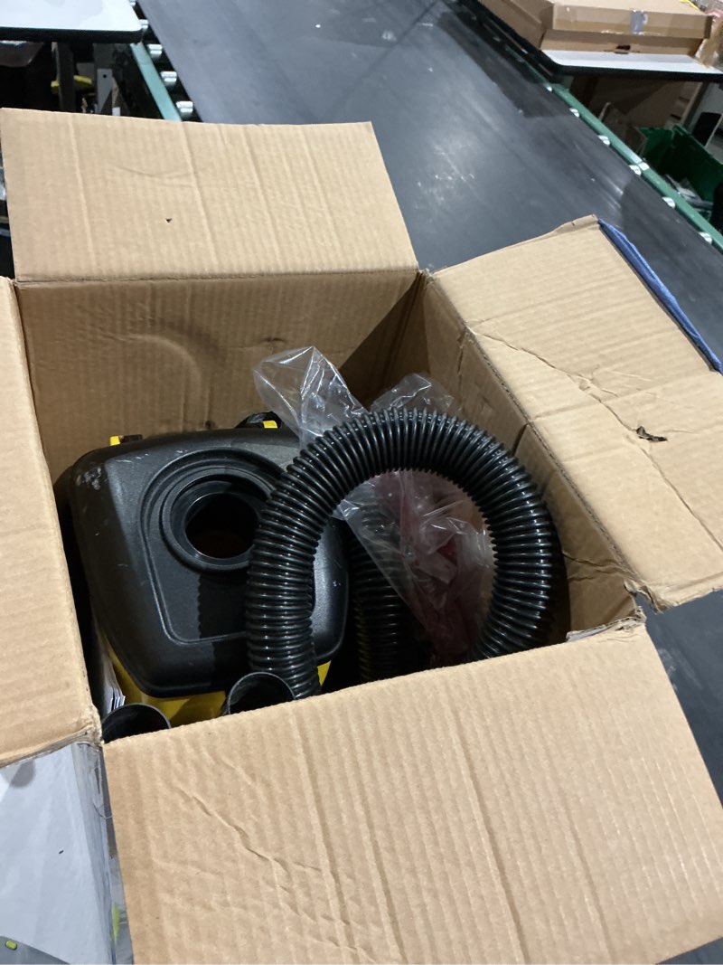 Condition photo showing As Is for eureka 3670m canister cleaner, lightweight powerful vacuum for carpets and hard floors, w/ 5bags,yellow yellow 3670m with 5 bags