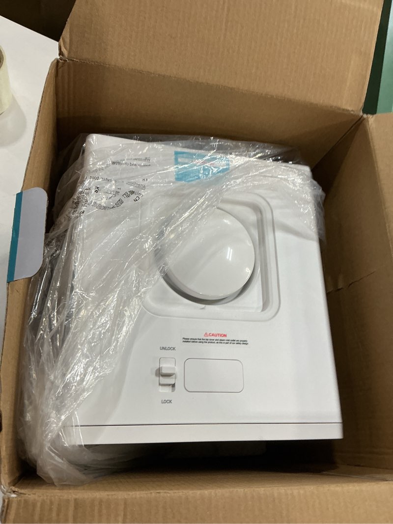 Condition photo showing Good Condition for Stainless Steel Humidifier, 3L Warm Mist Humidifier, Easy Clean with Warm Steam Humidifier, Healthy Air Mist Humidifiers for Bedroom Living Room, with Sleep Mode and Auto-off Setting 3LWhite