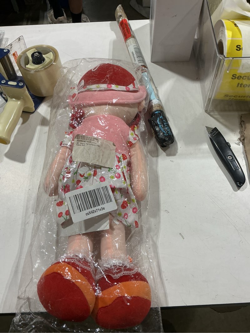 Condition photo showing Good Condition for 20" cherry pop lollypop (tm) fabric doll