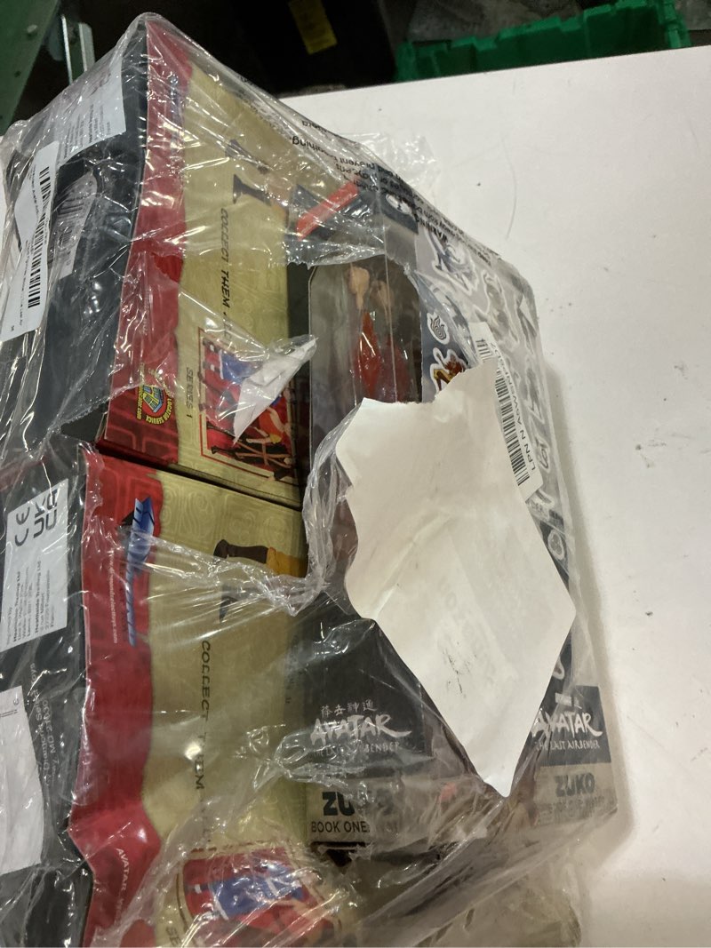 Condition photo showing Good Condition for Nickelodeon Avatar Action Figure Set - 3 Mini Figurines, Stickers | The Last Airbender