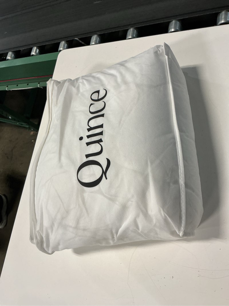 Condition photo showing Good Condition for lightweight luxe goose down comforter, twin, white