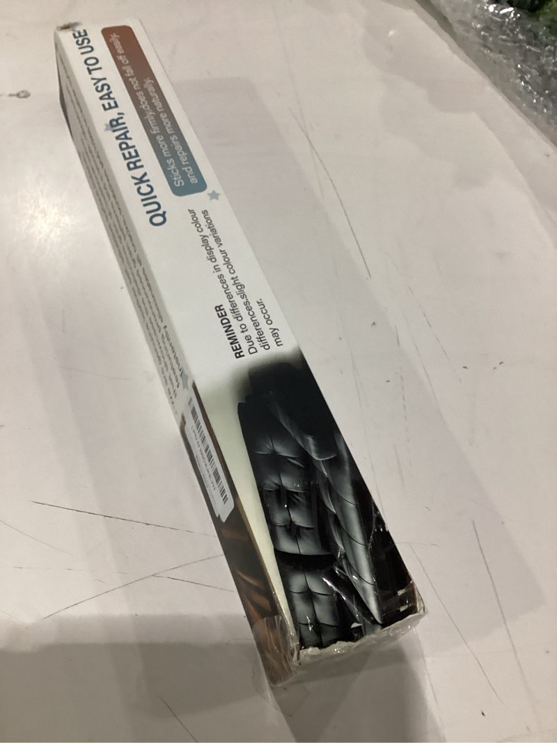 Condition photo showing New/Like New for Leather repair patch red