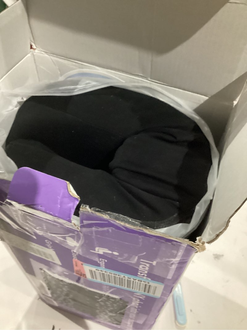 Condition photo showing Good Condition for cushion lab patented pressure relief seat cushion for long sitting hours on office & home chair - extra-dense memory foam for soft support. car pad for hip, tailbone, coccyx, sciatica - black