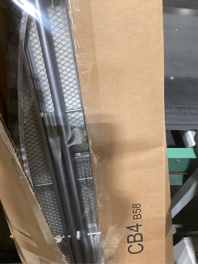 Condition photo showing New/Like New for Ironing Board 13" X 43" W/Extra Thick Heavy Duty Padded Cover, Height Adjustable,Heat & Scorch Resistant Fabric, Anti-Skid Feet, Extra Wide, Easy to Fold Checkered Gray