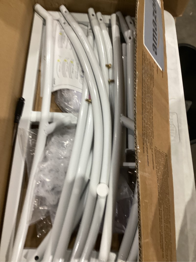 Condition photo showing Good Condition for ? 8ft(2.4M) Heart Shaped White Metal Balloon Arch Stand Frame Display Kit?Love Balloon Arch Frame for Proposal, Wedding, Valentine’s Day, Bridal, Birthday Party Decorations