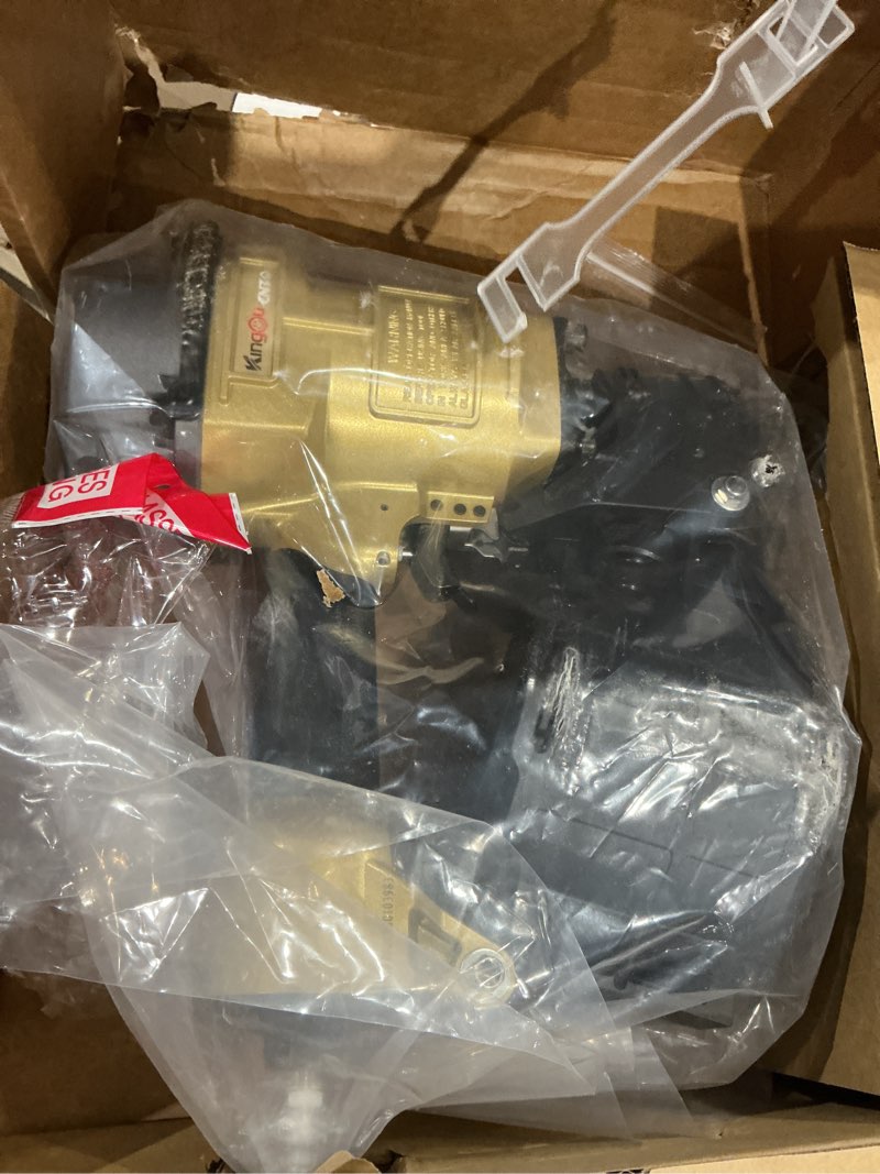 Condition photo showing Good Condition for kingou cn70 siding nailer accepts 1-3/4-inch to 2-3/4-inch nails with 1/4 npt air connector 225-300pcs load capacity coil nailer coil nail gun for wooden box packing