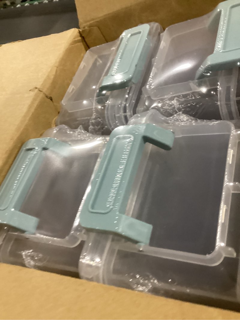 Condition photo showing Good Condition for Tioncy 4 Pcs Fabric Strip Case Jelly Cotton Fabric Patchwork Roll Storage Case Bulletin Board Border Bolt Storage Sewing Cloth Organizer for 2.5 Inch Cloth Strips Arts Crafts Organizer(Large)