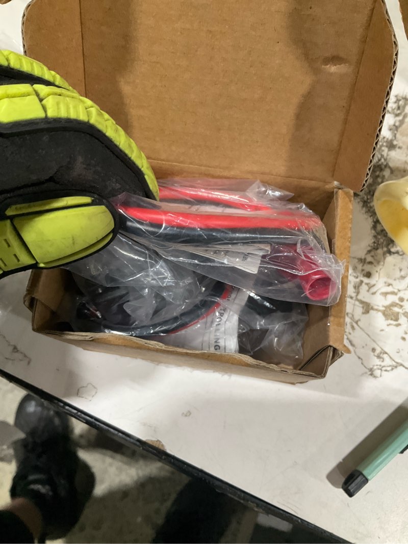 Condition photo showing Good Condition for 8m4000953 trolling motor guide power plug & 8m4000954 trolling motor power receptacle 2-prong compatible with 50a, 12-volt, 24-volt, 36-volt trolling motors