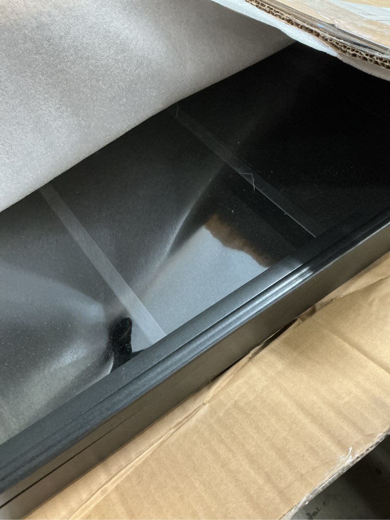 Condition photo showing Good Condition for kcrasan 36 graded sports card display case - baseball card display case lockable - collection card display, wall display frame for basketball football hockey trading cards with uv protection acrylic 36 card - black 1 pack with gold lock