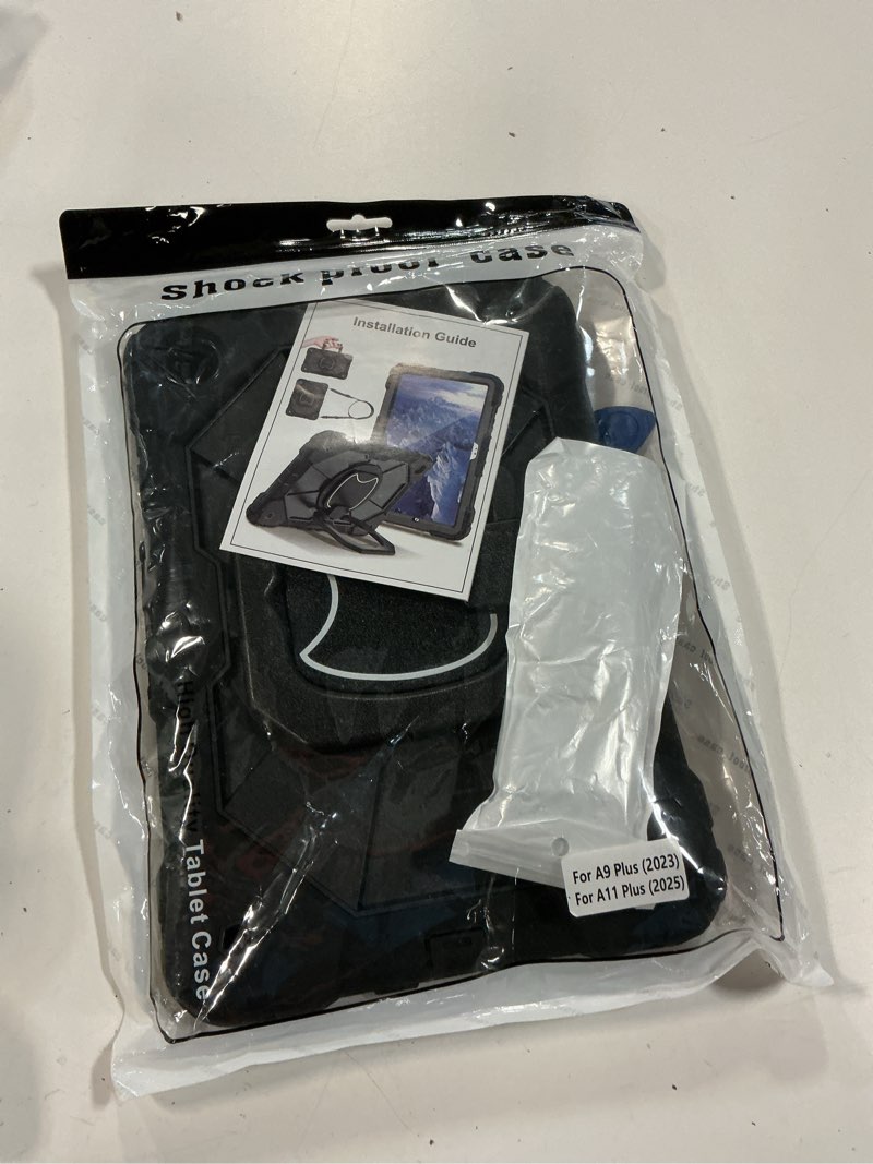 Condition photo showing New/Like New for wesorol case for galaxy tab a11 plus/a9 plus 11 inch,shockproof cover for samsung tablet a11+/a9+ case with screen protector 360 rotating stand pencil holder shoulder strap,black