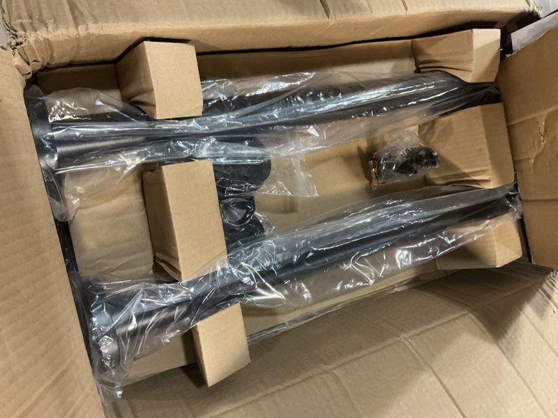 Condition photo showing New/Like New for haturi speaker stands pair for sonos era 100 & 300 adjustable 22”–42” floor stands with cable management heavy duty metal construction non slip base for living room bedroom office black 2 pack