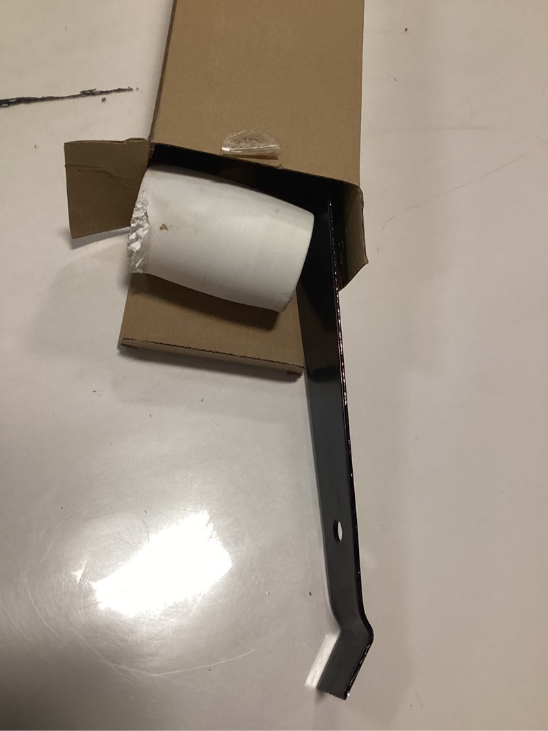 Condition photo showing As Is for Adjustable Trailer Hitch with 2 inch Receiver, 7 inch Drop/Rise Tow Hitch with D Ring Shackle for Trucks, 2 & 2-5/16 Inch Dual Balls 6000 lbs/10000 lbs, Matte Black and Chromed Balls