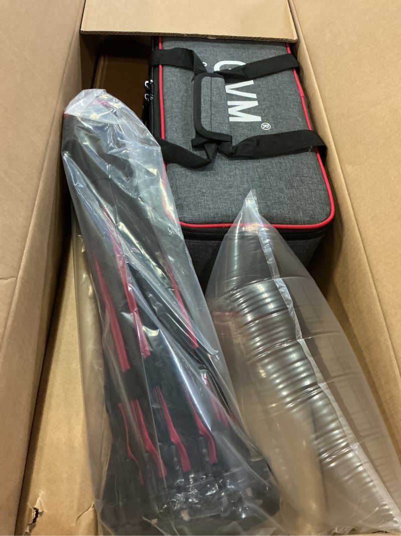Condition photo showing Good Condition for gvm 200w led video light with softbox, sd200b photography lighting kit with bluetooth mesh network/dmx control, 2700k-6800k studio light continuous lighting kit, 45400lux/1m, 12 scene effects sd200bset1