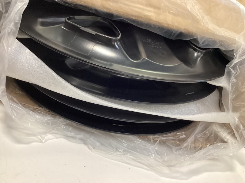 Condition photo showing Good Condition for Wheel Skins Covers for 2007-2021 Toyota Tundra Steel Wheels, ABS Plastic Glossy Black 18 Inch Cover Hubcaps for 07-21 Toyota Tundra Set of 4 4 pcs Black Lacquer
